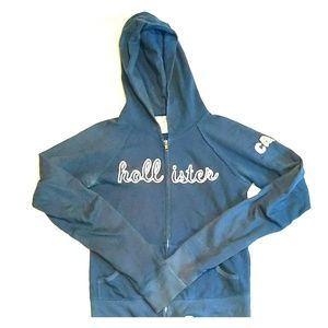 Vintage Hollister sport zip up sweater jacket